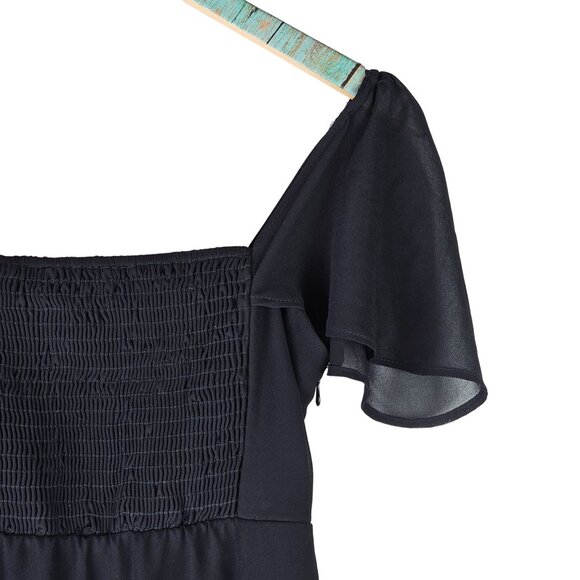 Show Me Your MuMu Breanna Black Mini Dress. Sz S, EUC - Picture 3 of 8